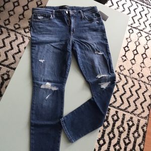 Joe’s jeans distressed dark wash